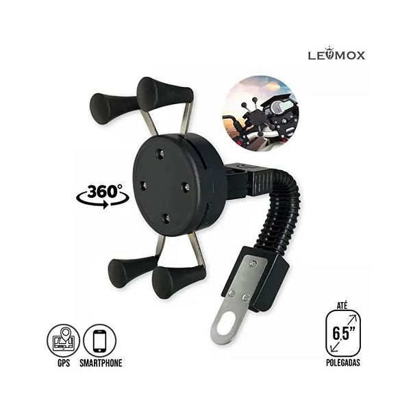 Suporte de Celular Moto e Bicicleta LEY-1602