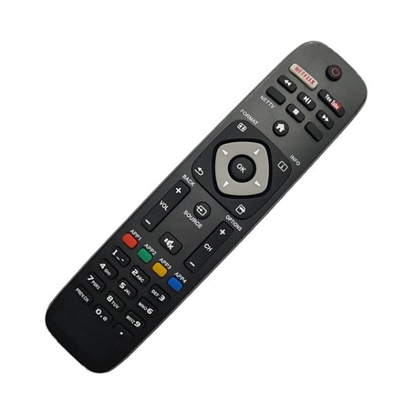 Controle Remoto Tv Compatível Philips Fbg 8075