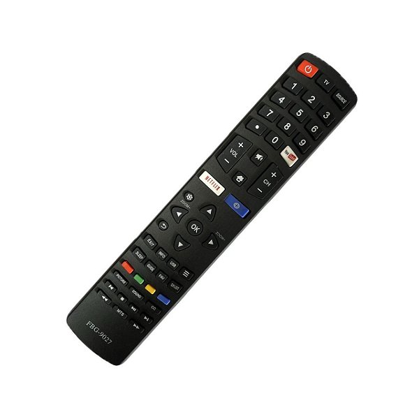 Controle Remoto TV Compatível Philco Smart Netflix Youtube FBG-9027