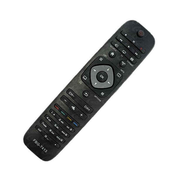 Controle Remoto Tv Compatível Philips FBG 7413