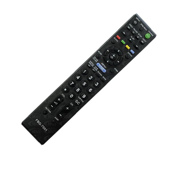 Controle Remoto Tv Compatível Sony Bravia Fbg 7501