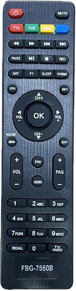 Controle Remoto Receptor Compatível Gigabox Cinebox Fbg 7550b