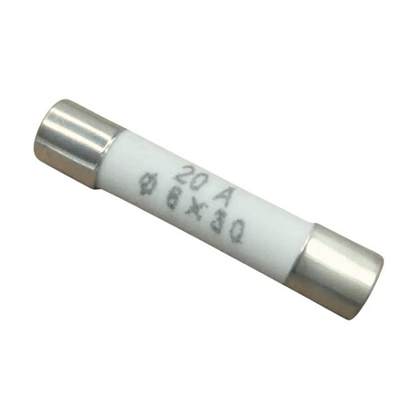 Fusível Cerâmico Para Forno Microondas 20A 6x30mm