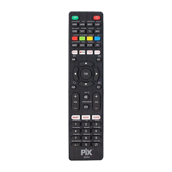 Controle Remoto Universal TVs 026-9894
