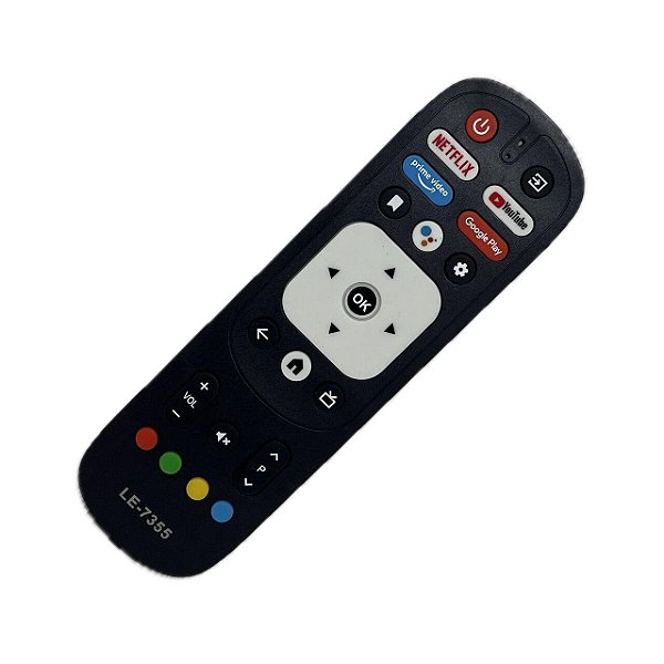 Controle Remoto TV Compativel Vizzion Android Br58gua Br32d LE-7355