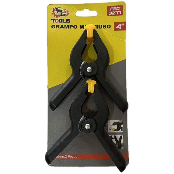Grampo Multiuso 4 C/2 Peças FBG-3277