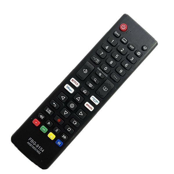 Controle Remoto TV Compatível Smart LG 9154