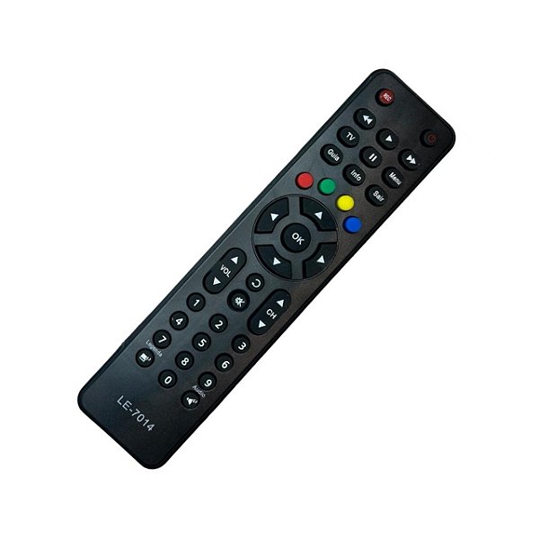 Controle Remoto Receptor Compativel Oi Elsys Hdtv LE 7014