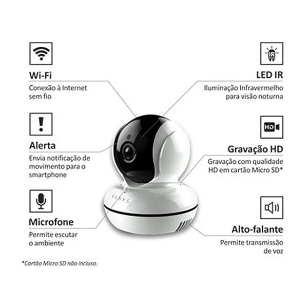 Camera Wi-Fi HD ESC-WR2