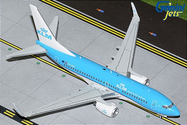 PRÉ- VENDA Gemini Jets 1:200 KLM Royal Dutch Airlines Boeing 737-700