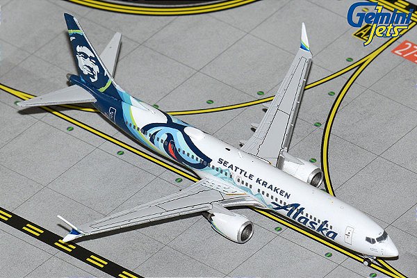 Gemini Jets 1: 400 Alaska Airlines  Boeing B737 MAX 9