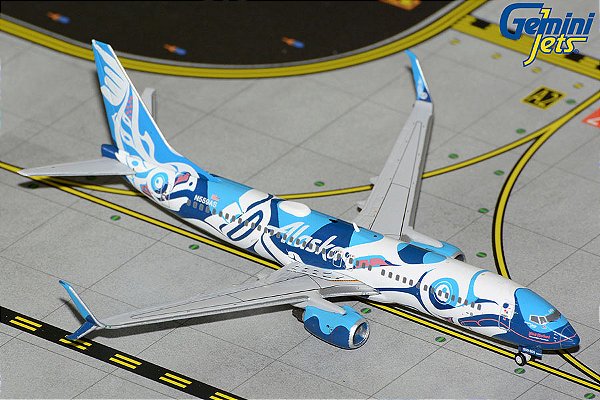 Gemini Jets 1:400 Alaska Airlines B737-800S