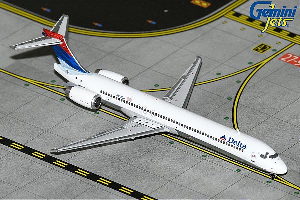 Gemini Jets: 1/400 Delta Air Lines MD-90 Colors in Motion livery