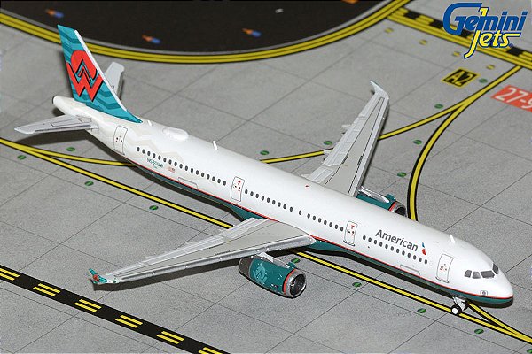 Gemini Jets: 1/400 American Airlines A321-200 "America West" Heritage Livery¨