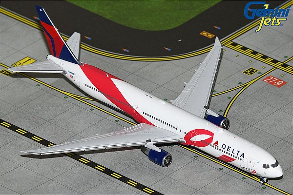 Gemini Jets 1:400 Delta Air Lines B767-400ER N845MH "Breast Cancer Research Foundation"