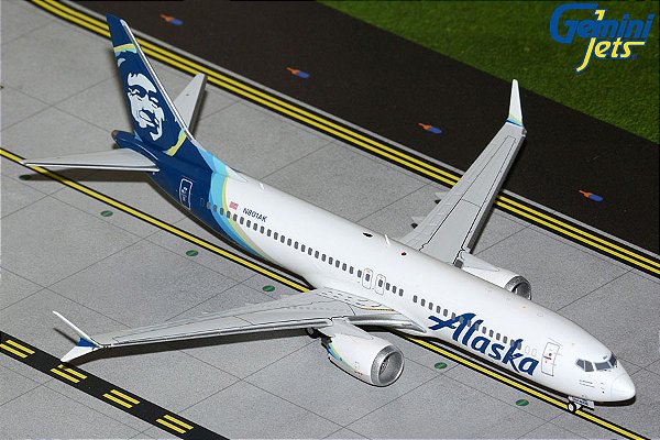 Gemini Jets: 1/200 Alaska Airlines B737 MAX 8