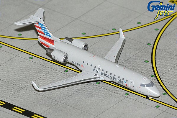 Gemini Jets 1:400 American Eagle Bombardier CRJ200LR
