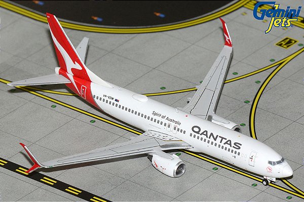 Gemini Jets 1:400 Qantas Airways Boeing 737-800