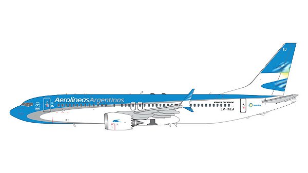 PRÉ-VENDA - Gemini Jets 1:200 Aerolineas Argentinas Boeing 737MAX 8
