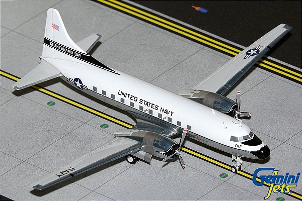 Gemini Jets: 1/200 U.S. NAVY Convair C-131F Samaritan