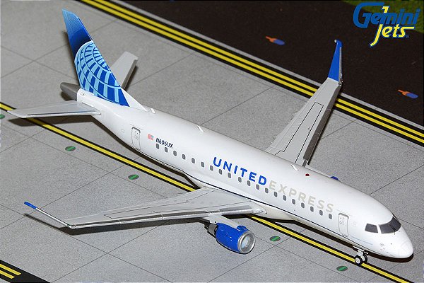 PRÉ-VENDA- Gemini Jets: 1/200 United Express E175