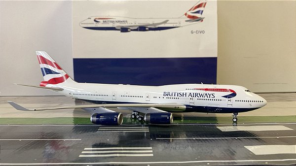 Inflight200 1:200 British Airways Boeing 747-400