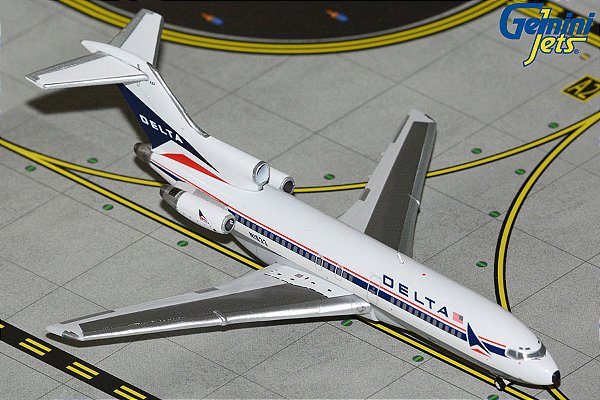 Gemini Jets: 1/400 Delta Boeing 727-100