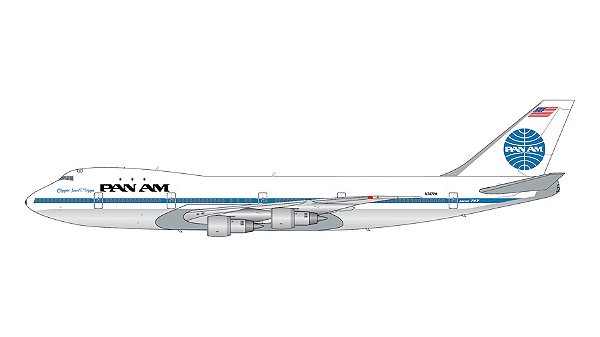 PRE-VENDA - Gemini Jets- 1:200 PAN AM Boeing 747-100
