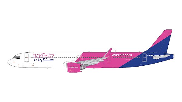 PRÉ-VENDA- Gemini Jets: 1/200 WIZZ Airbus A321neo