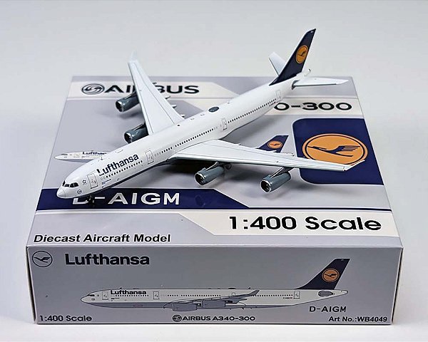 Aviation400 1:400 Lufthansa Airbus A340-300