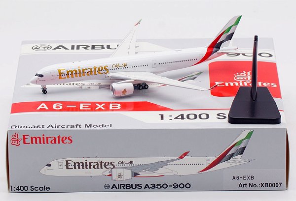 Aviation400 1:400 Emirates Airbus A350-900