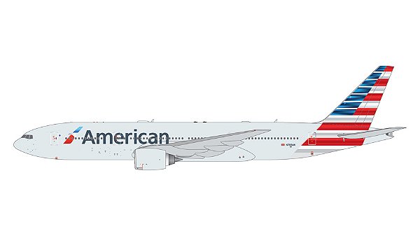 PRÉ-VENDA-Gemini Jets: 1/400 American Airlines Boeing 777-200ER