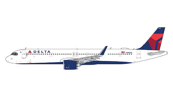 PRÉ-VENDA-Gemini Jets: 1/400 Delta Air Lines Airbus A321neo