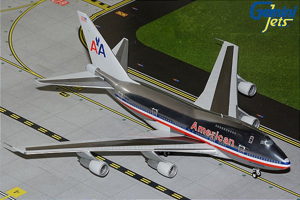 Gemini Jets: 1/200 American Airlines Boeing 747SP "747 LuxuryLiner"