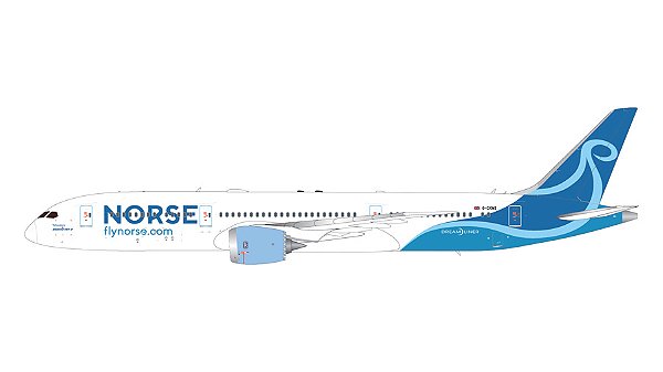 PRÉ-VENDA- Gemini Jets: 1/200 Norse Atlantic Airways UK B787-9