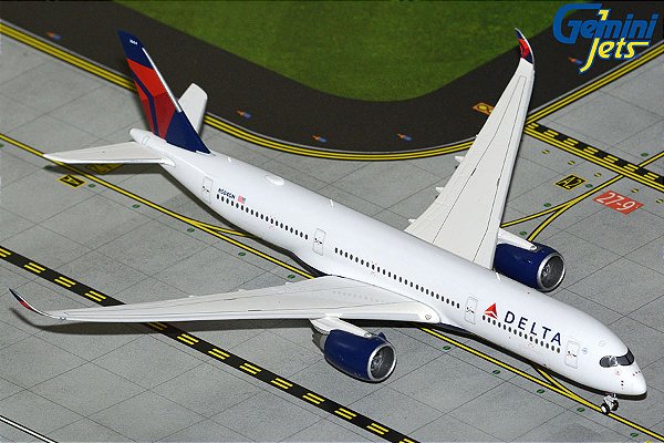 Gemini Jets 1:400 Delta Air Lines  A350-900 N504DN (Pré-venda)