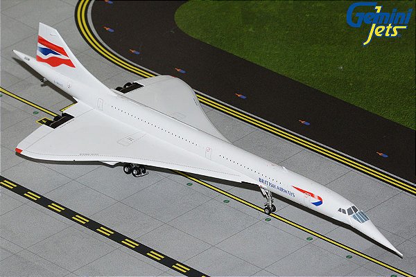 Gemini Jets 1:200 British Airways  Concorde G-BOAD (Pré-venda)