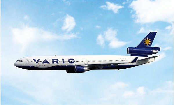 Phoenix 1:400 Varig McDonnell Douglas MD-11 PP-VTJ (pré-venda)