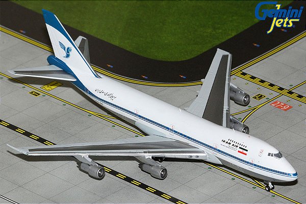 Gemini Jets 1:400 Iran Air Boeing 747-100B (pré-venda)
