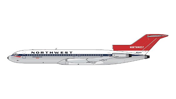 Gemini Jets 1:400 Northwest Orient AL Boeing 727-200 (pré-venda)