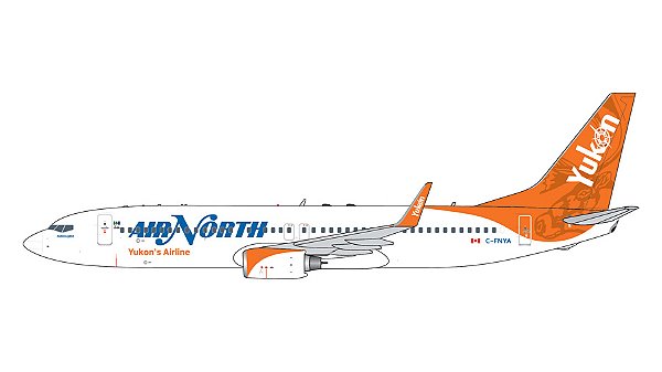 GeminiJets 1:400 Air North Boeing B737-800W C-FNYA (pré-venda)