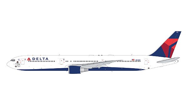 GeminiJets 1:200 Delta Air Lines Boeing B767-400ER N842MH ("Vince Dooley," **NEW MOULD!**) (pré-venda)