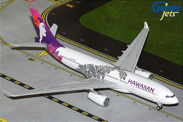 GeminiJets 1:200 Hawaiian Airlines Airbus A330-200 N360HA (pré-venda)