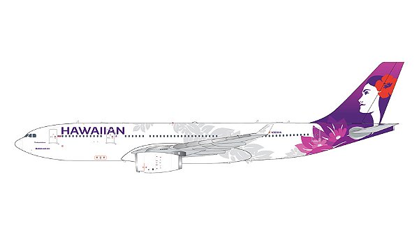 GeminiJets 1:200 Hawaiian Airlines Airbus A330-200 N360HA (pré-venda)