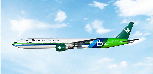 Phoenix 1:400 Saudia Boeing B777-300ER HZ-AK36 (80 years) (pré-venda)