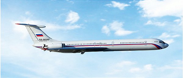 Phoenix 1:400 Rossiya Ilyushin IL-62M RA-86540 (Russian Navy) (pré-venda)