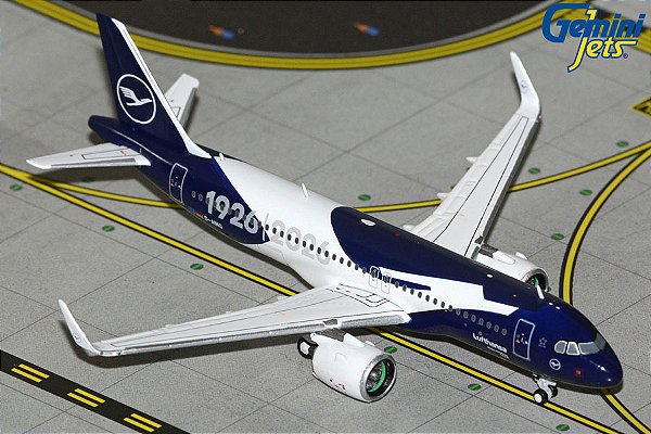 GeminiJets 1:400 Lufthansa Airbus A320neo D-AING (100 livery) (pré-venda)