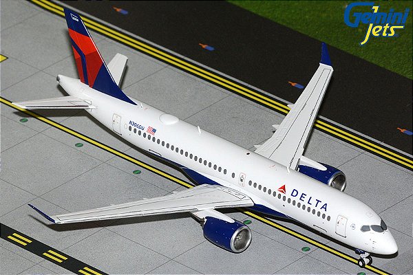 GeminiJets 1:200 Delta Air Lines Airbus A220-300 N306DU (pré-venda)