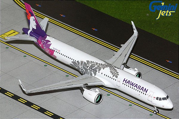 GeminiJets 1:200 Hawaiian Airlines Airbus A321neo N209HA (pré-venda)