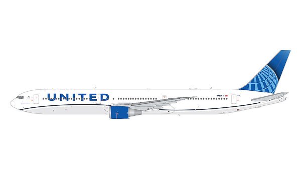 GeminiJets 1:200 United Airlines Boeing B767-400ER N76064 (pré-venda)
